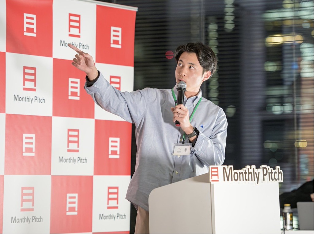セールスAIエージェント／Monthly Pitch! スタートアップの扉